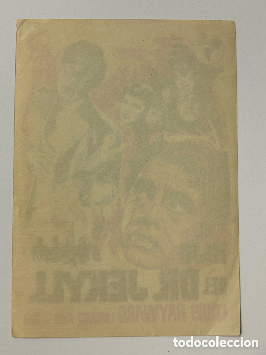 Cine: Programa el hijo del Dr Jekyll louis hayward A15 - Foto 2