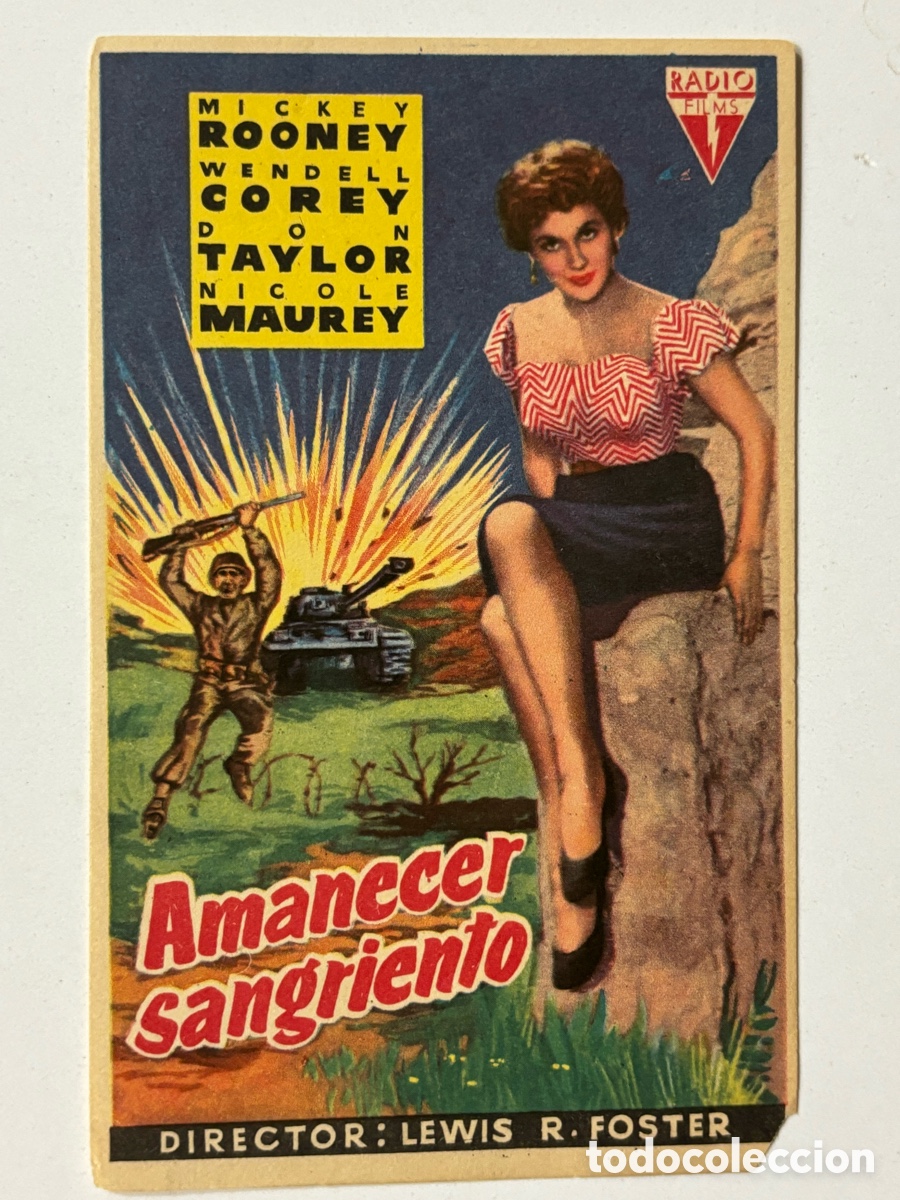 Cine: Programa amanecer sangriento Mickey Rooney A15 - Foto 1