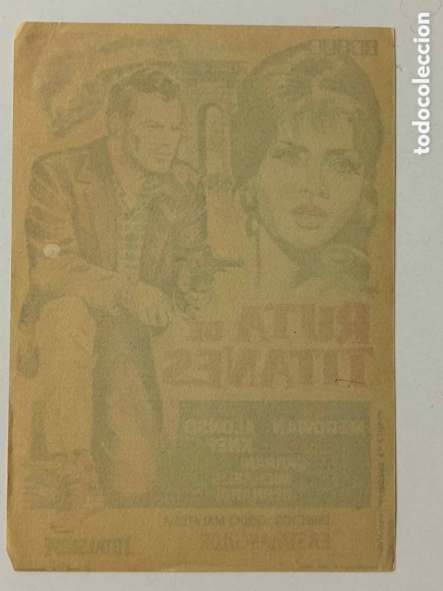 Cine: Programa Ruta de titanes Don Megowan A15G - Foto 2