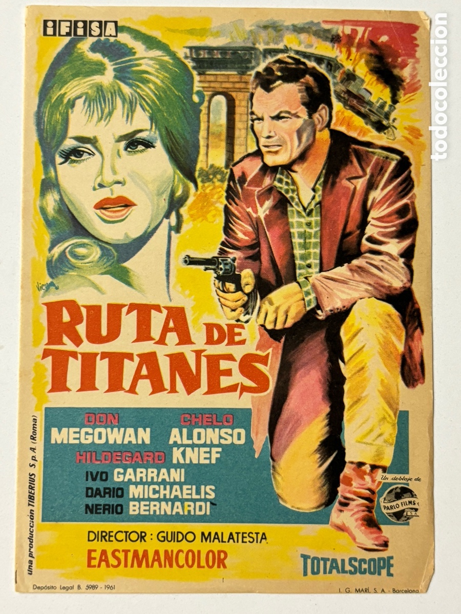 Cine: Programa Ruta de titanes Don Megowan A15G - Foto 1