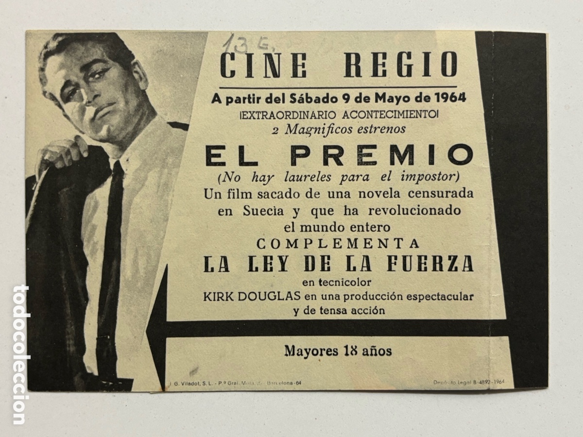 Cine: Programa el premio Paul newman con publicidad cine regio A16 - Foto 3
