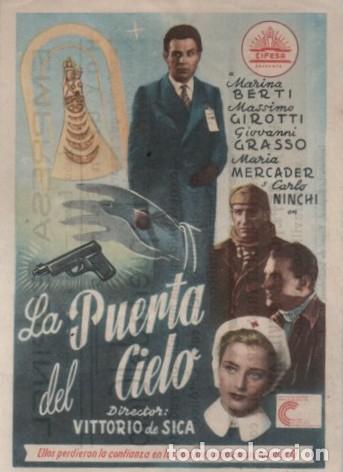 Cine: PROGRAMA DE CINE: LA PUERTA DEL CIELO PC-10449 - Foto 1
