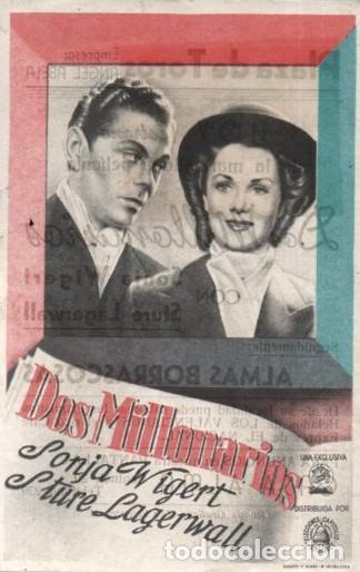 Cine: PROGRAMA DE CINE: DOS MILLONARIOS PC-10453 - Foto 1