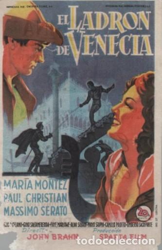 Cine: PROGRAMA DE CINE: EL LADR&Oacute;N DE VENECIA PC-10468 - Foto 1