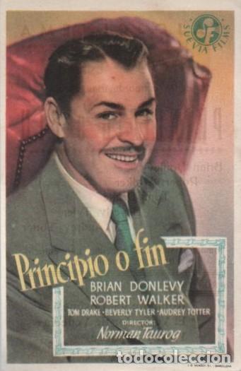 Cine: PROGRAMA DE CINE: PRINCIPIO O FIN PC-10469 - Foto 1