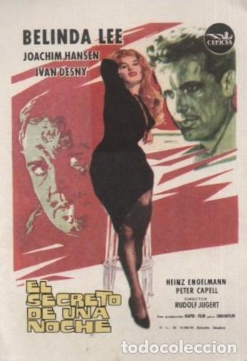 Cine: PROGRAMA DE CINE: EL SECRETO DE UNA NOCHE PC-10472 - Foto 1