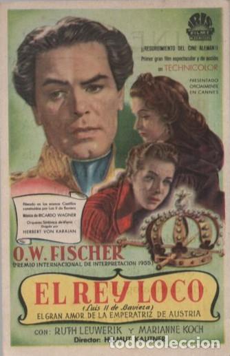 Cine: PROGRAMA DE CINE: EL REY LOCO PC-10480 ,5 - Foto 1