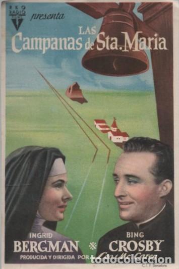 Cine: PROGRAMA DE CINE: LAS CAMPANAS DE SANTA MAR&Iacute;A PC-10483 - Foto 1