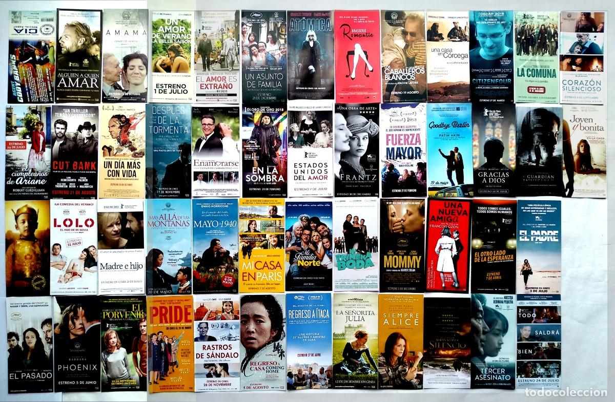 Cine: 50 PROGRAMAS DE CINE 10 X 21 cms., LOTE N&ordm; 13. - Foto 1