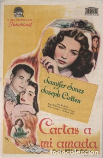 Cine: PROGRAMA DE CINE: CARTAS A MI AMADA PC-10496 - Foto 1