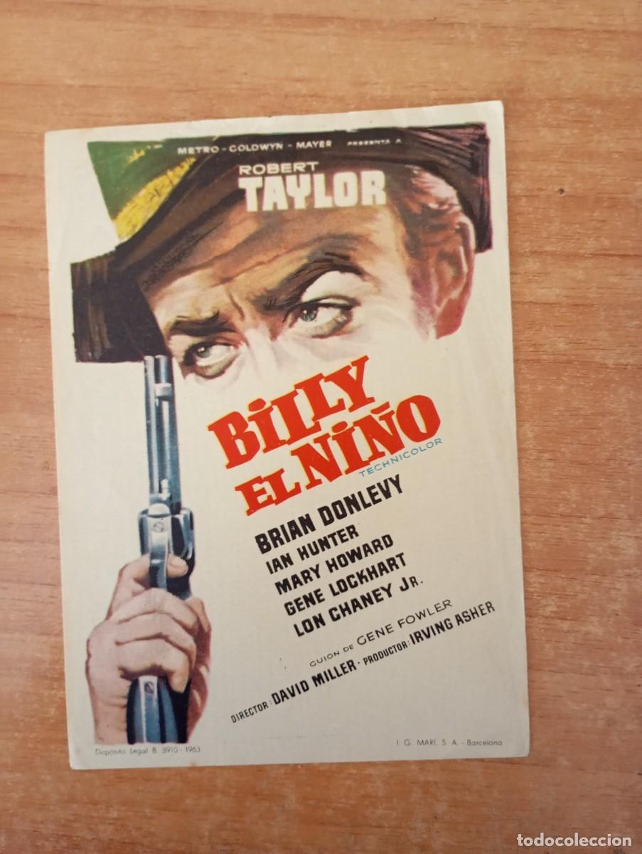 Cine: MORAD-PROGRAMA DE CINE --BILLY EL NI&Ntilde;O - Foto 1