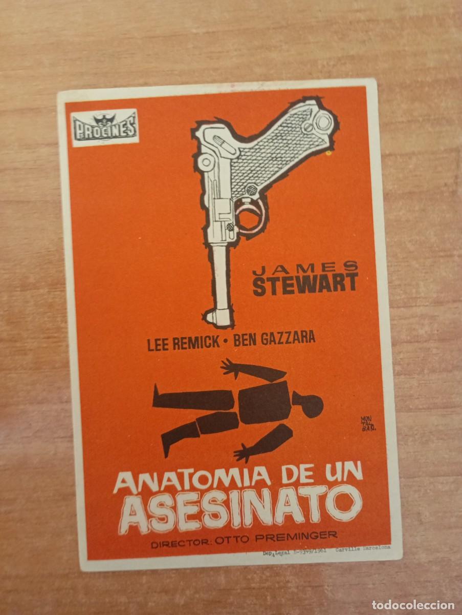 Cine: MORAD-PROGRAMA DE CINE -- ANATOM&Iacute;A DE UN ASESINATO - Foto 1