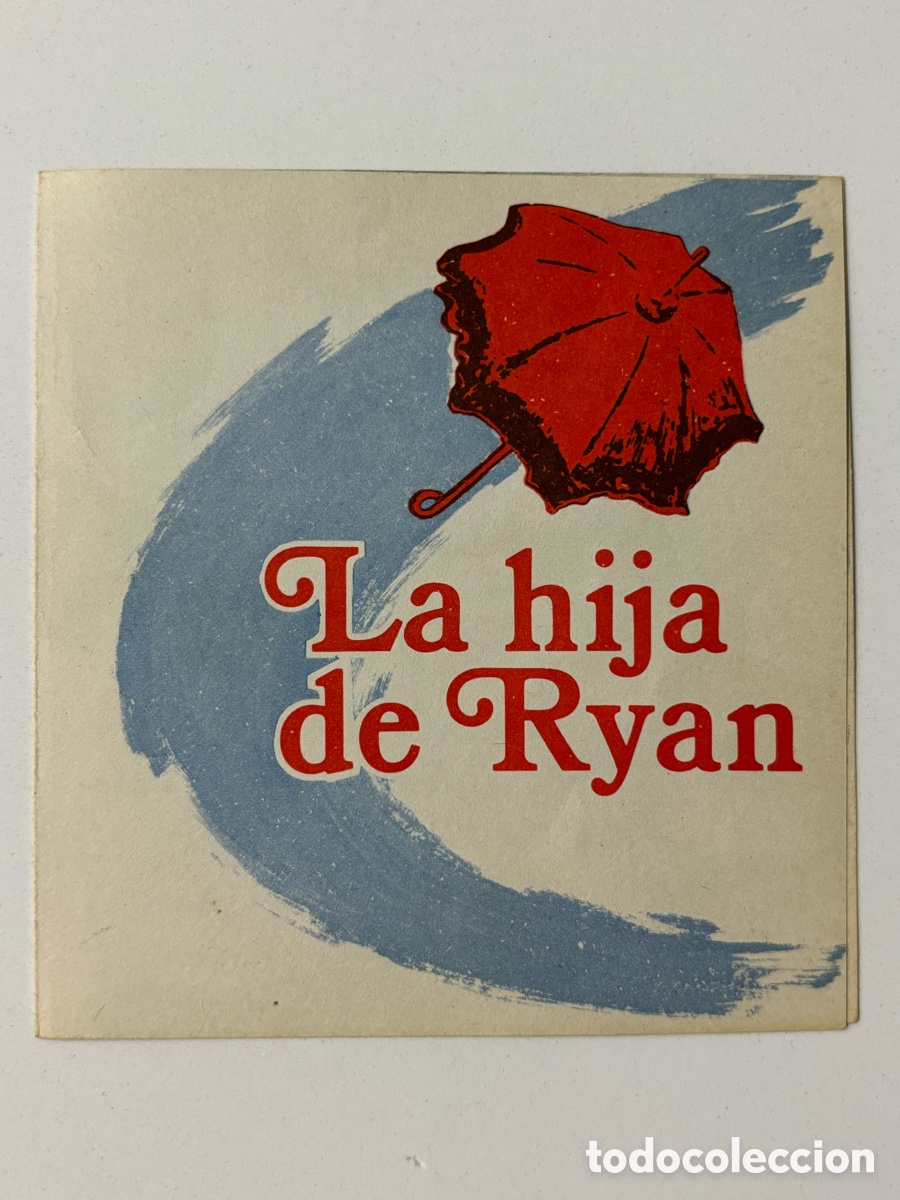Cine: Programa la hija de Ryan Robert mitchun David Lean A16 - Foto 1
