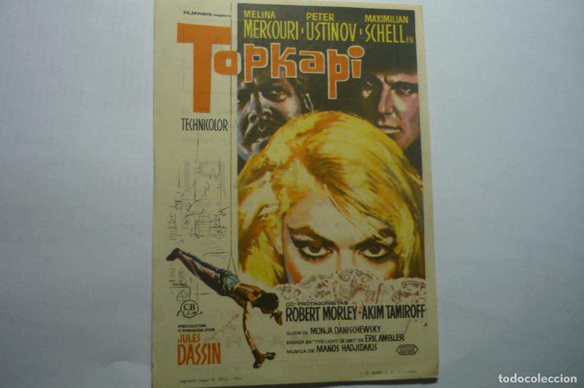 Cine: programa topkapi peter ustinov publicidd - Foto 1