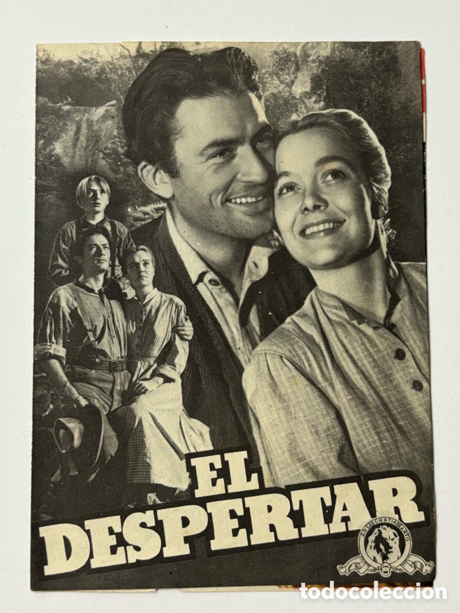 Cine: Programa el despertar gregory peck con publicidad cine Sur Mislata A16 - Foto 1