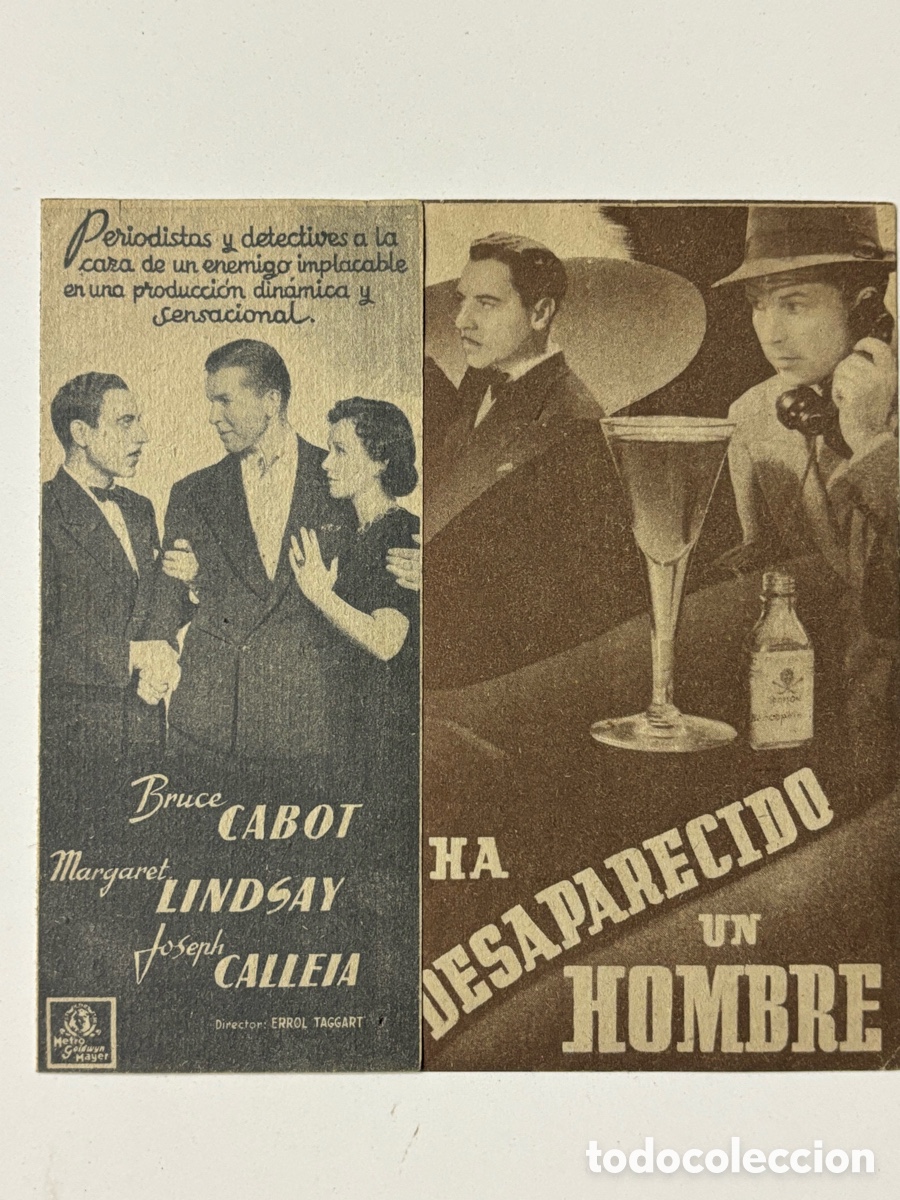Cine: Programa ha desaparecido un hombre bruce cabot A16 - Foto 1