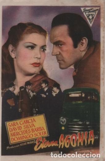 Cine: PROGRAMA DE CINE: ETERNA AGONIA PC-10520 ,3 - Foto 1