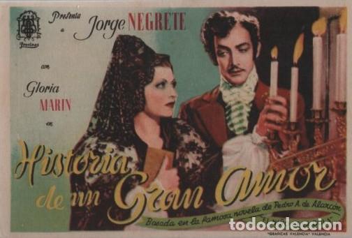 Cine: PROGRAMA DE CINE: HISTORIA DE UN GRAN AMOR PC-10523 ,2 - Foto 1