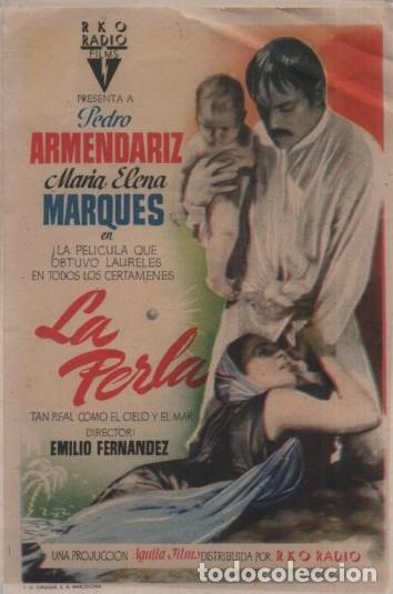 Cine: PROGRAMA DE CINE: LA PERLA PC-10524 ,3 - Foto 1