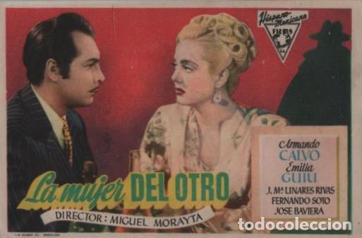 Cine: PROGRAMA DE CINE: LA MUJER DEL OTRO PC-10525 ,7 - Foto 1
