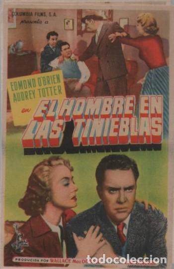 Cine: PROGRAMA DE CINE: EL HOMBRE EN LAS TINIEBLAS PC-10526 ,3 - Foto 1