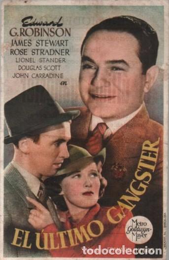 Cine: PROGRAMA DE CINE: EL &Uacute;LTIMO GANSTER PC-10528 - Foto 1