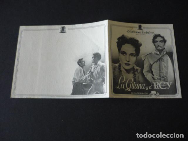 Cine: LA GITANA Y EL REY PROGRAMA DE MANO DOBLE SIN PUBLICIDAD - Foto 1