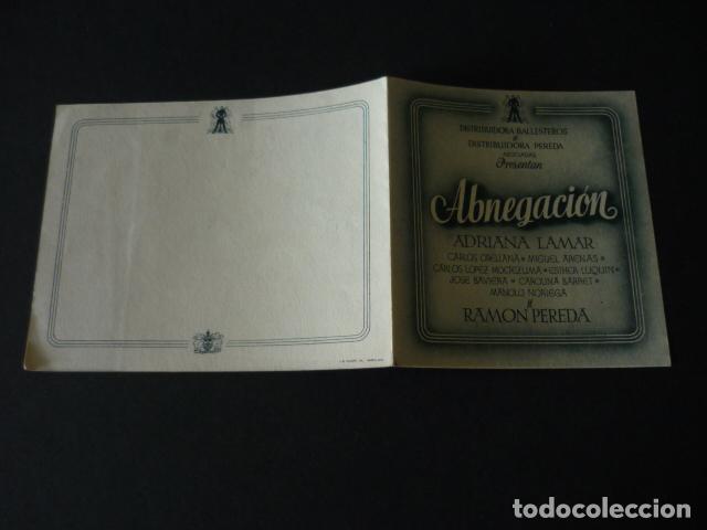 Cine: ABNEGACION PROGRAMA DE MANO DOBLE SIN PUBLICIDAD - Foto 1