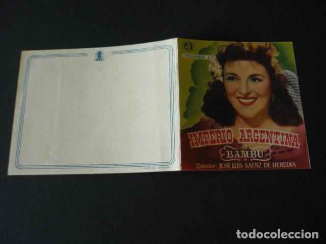 Cine: BAMBU PROGRAMA DE MANO DOBLE SIN PUBLICIDAD - Foto 1