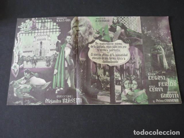 Cine: LA CORONA DE HIERRO PROGRAMA DE MANO DOBLE SIN PUBLICIDAD - Foto 2