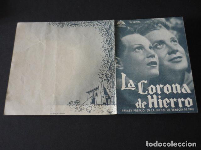 Cine: LA CORONA DE HIERRO PROGRAMA DE MANO DOBLE SIN PUBLICIDAD - Foto 1