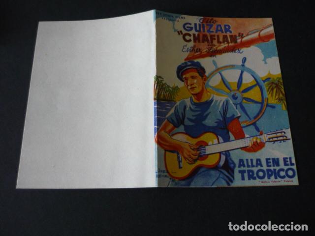 Cine: ALLA EN EL TROPICO PROGRAMA DE MANO DOBLE SIN PUBLICIDAD - Foto 1