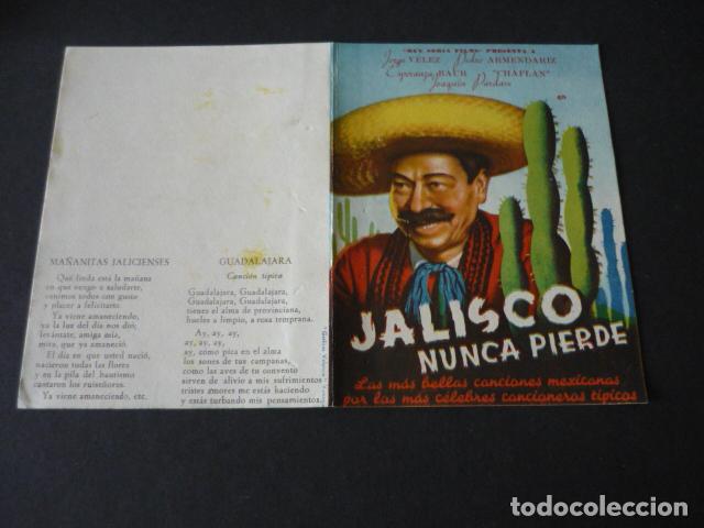 Cine: JALISCO NUNCA PIERDE PROGRAMA DE MANO DOBLE SIN PUBLICIDAD - Foto 1