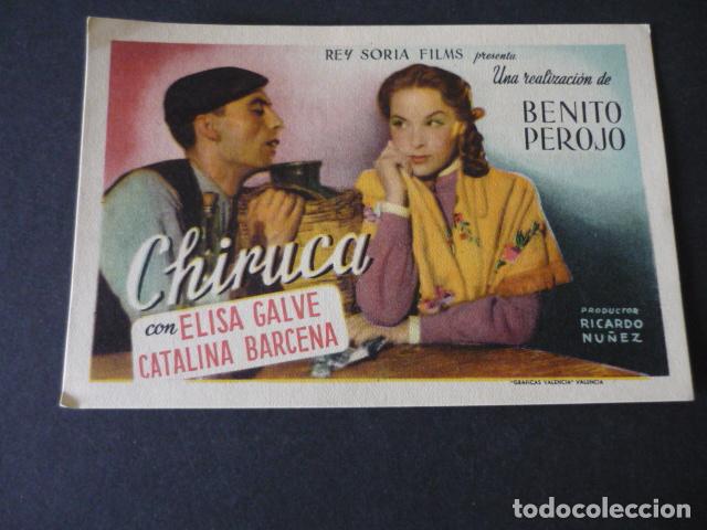 Cine: CHIRUCA PROGRAMA DE MANO SIN PUBLICIDAD - Foto 1