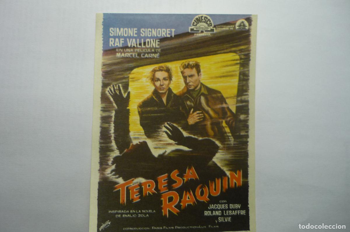 Cine: programa teresa raquin -raf vallone - Foto 1