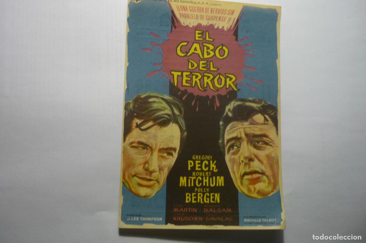 Cine: programa el cabo del terror gregory peck publicidad - Foto 1