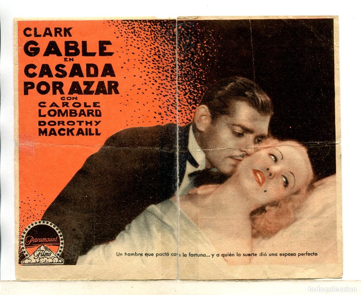 Cine: CASADA POR AZAR, con Clark Gable.. - Foto 2