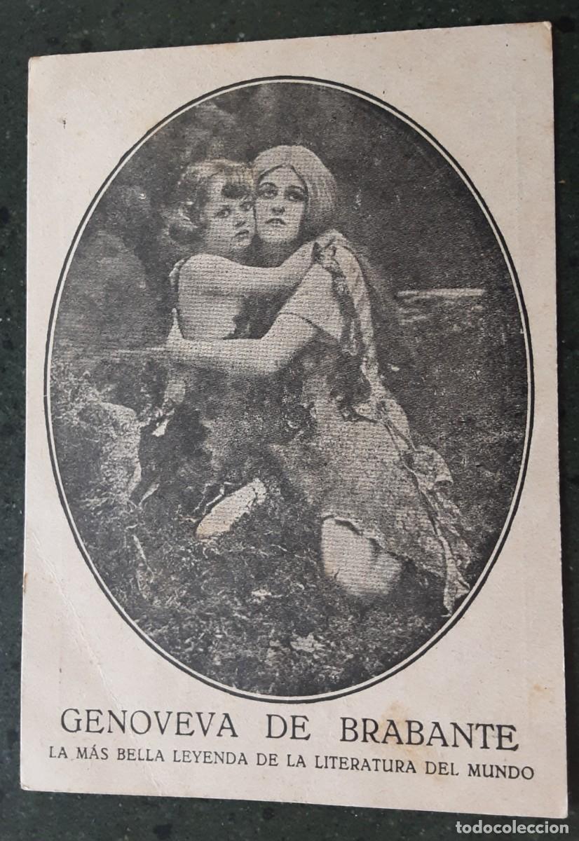 Cine: GENOVEVA DE BRABANTE PROGRAMA RARO DE LA PEL&Iacute;CULA DE CINE MUDO. - Foto 1