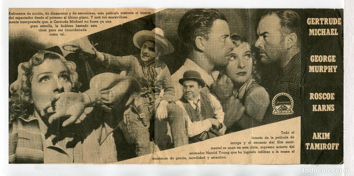 Cine: COGIDO EN LA TRAMPA, con George Murphy. - Foto 2