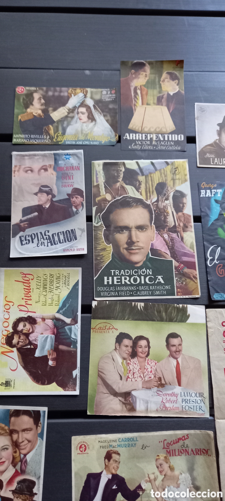 Cine: LOTE CROMOS PROGRAMA DE CINE DE MANO - Foto 2