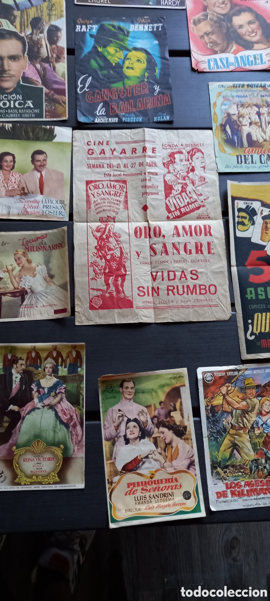 Cine: LOTE CROMOS PROGRAMA DE CINE DE MANO - Foto 4