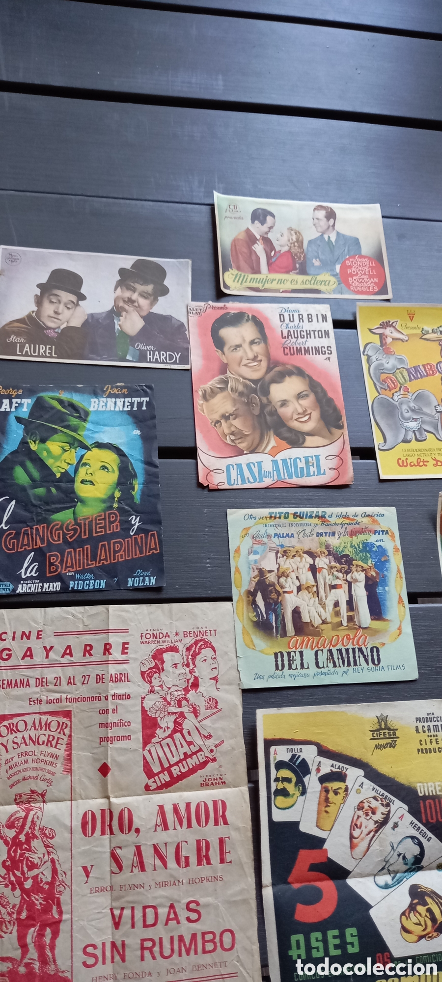 Cine: LOTE CROMOS PROGRAMA DE CINE DE MANO - Foto 5
