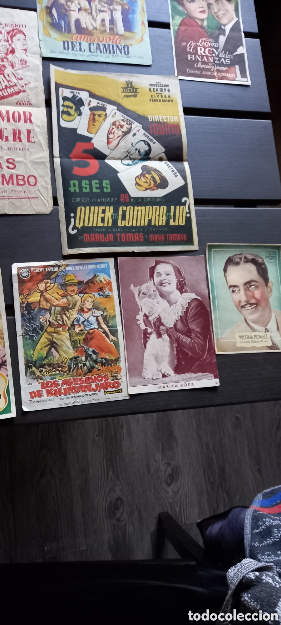Cine: LOTE CROMOS PROGRAMA DE CINE DE MANO - Foto 7