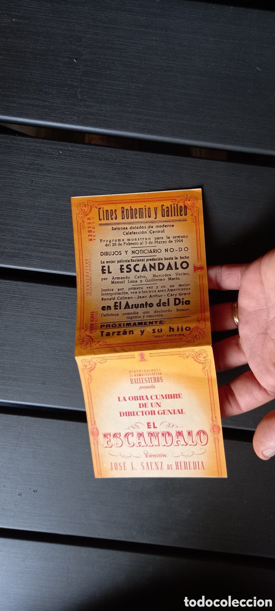 Cine: ANTIGUO PROGRAMA DE CINE EL ESCANDALO - Foto 4