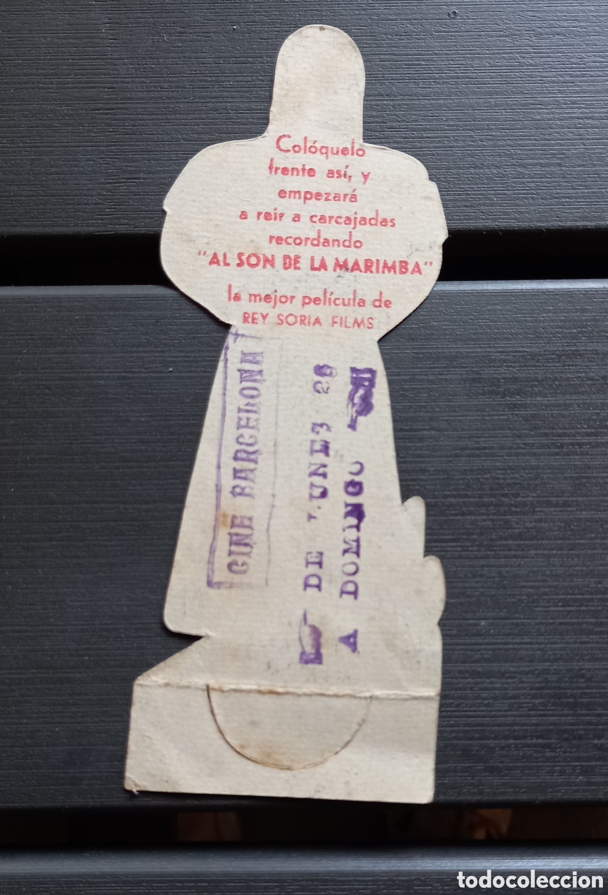 Cine: ANTIGUO PROGRAMA DE CINE AL SON DE LA MARIMBA - Foto 2