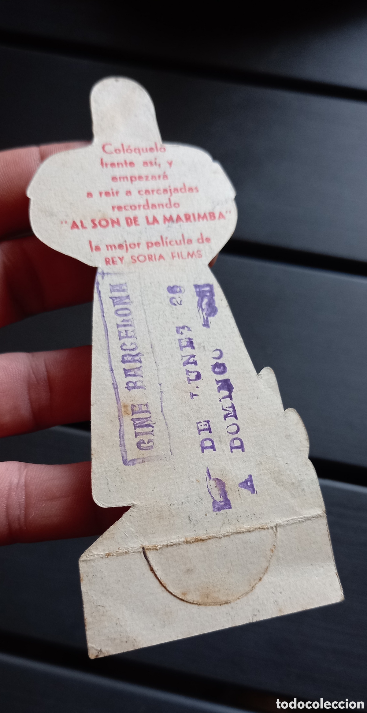 Cine: ANTIGUO PROGRAMA DE CINE AL SON DE LA MARIMBA - Foto 3