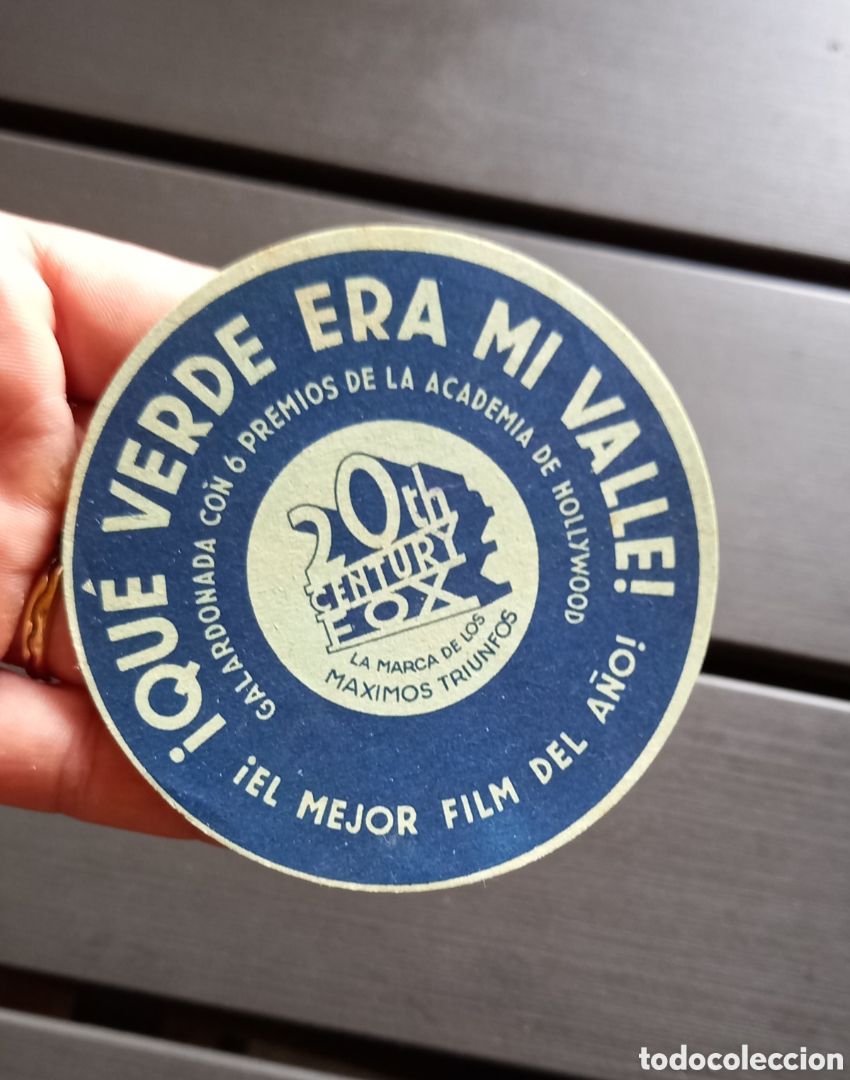 Cine: ANTIGUO PROGRAMA DE CINE QUE VERDE ERA MI VALLE - Foto 2
