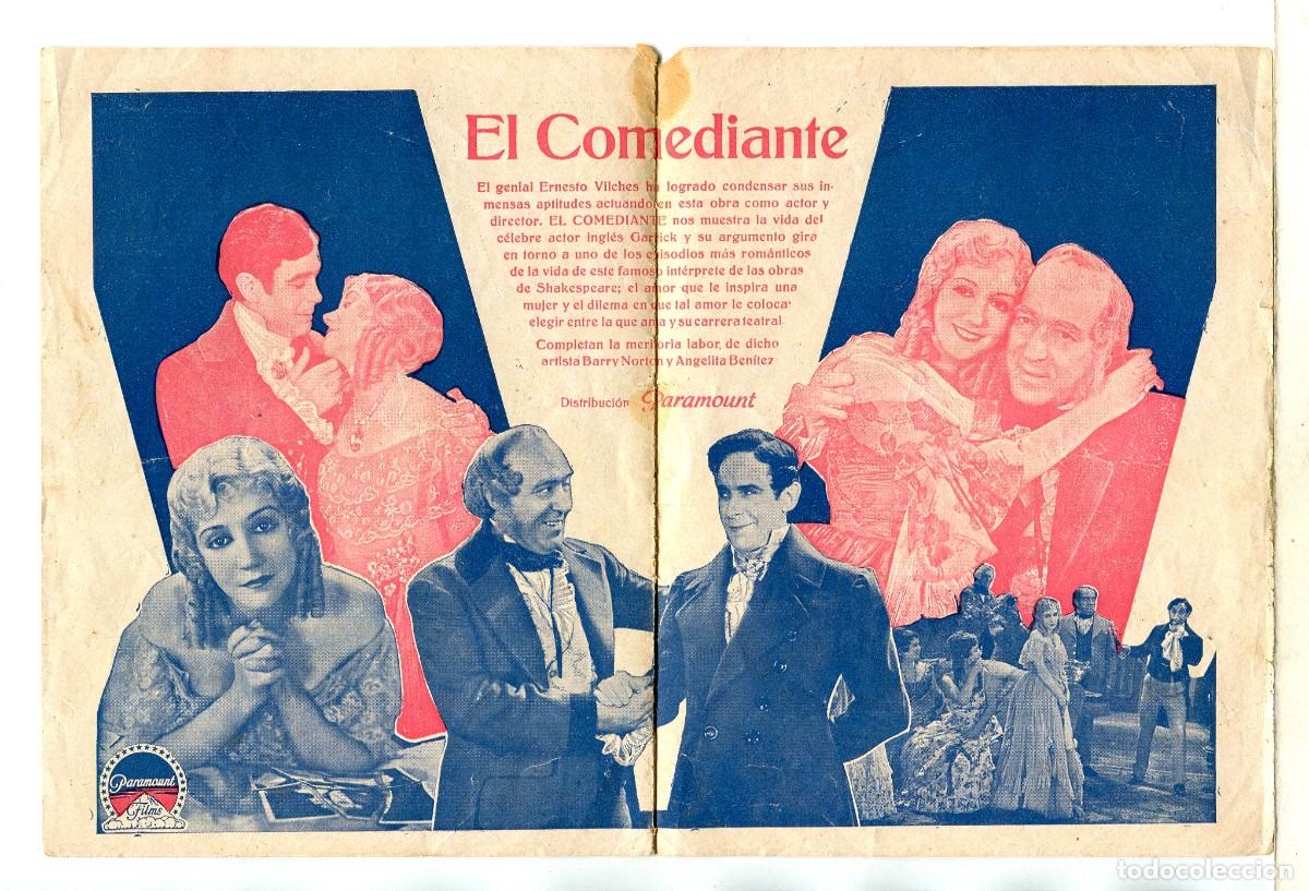 Cine: EL COMEDIANTE, con Ernesto Vilches. - Foto 1