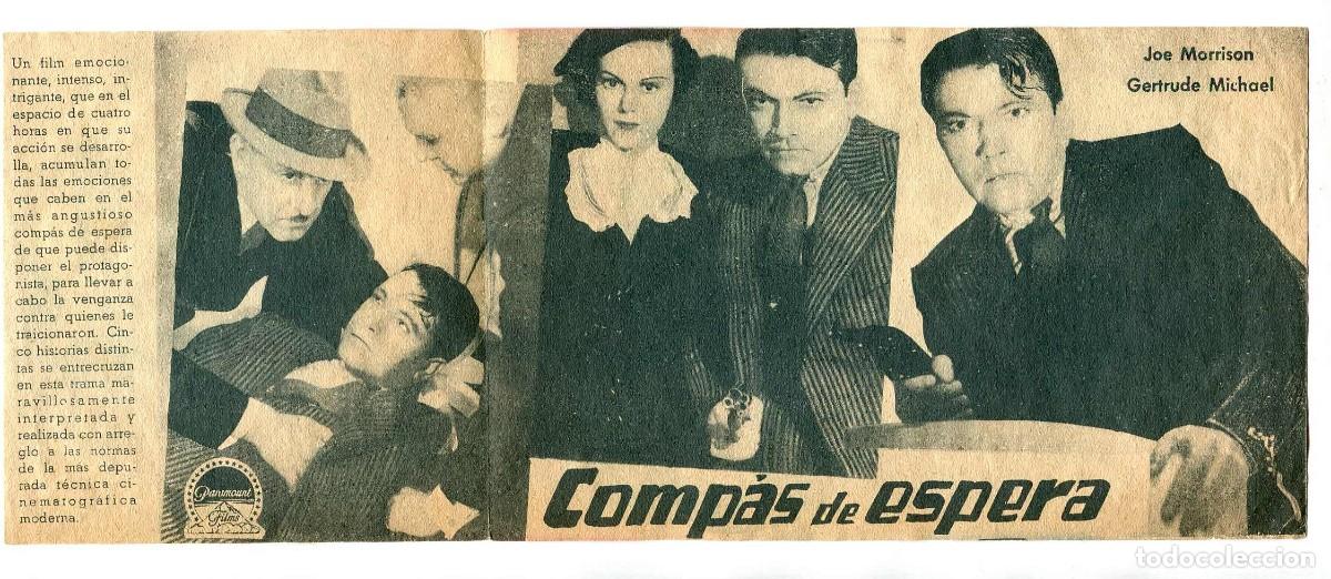 Cine: COMPAS DE ESPERA, con RICHARD BARTHEMESS. - Foto 2
