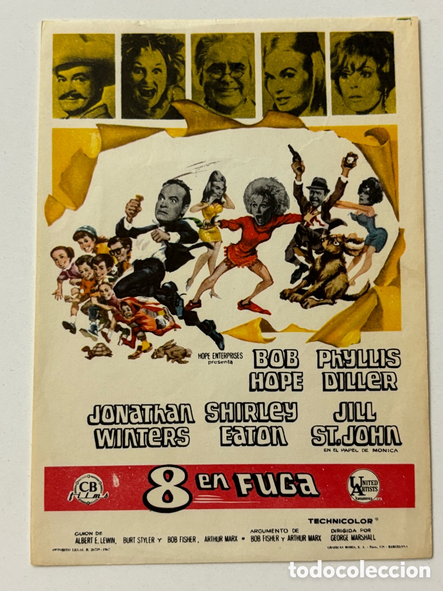 Cine: Programa 8 en fuga Bob Hope A16 - Foto 1